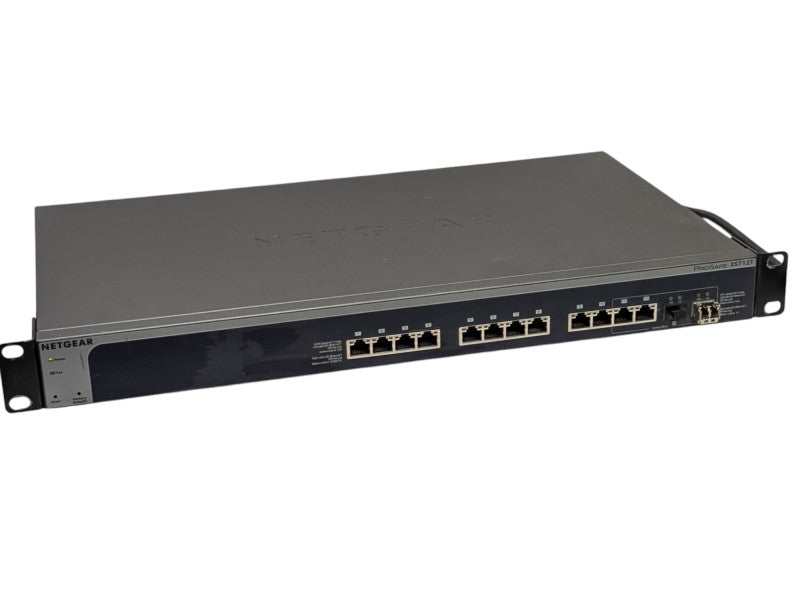 NETGEAR X5712T 12 Port 10 Gibabit 10GbE Smart Web Managed Switch  -