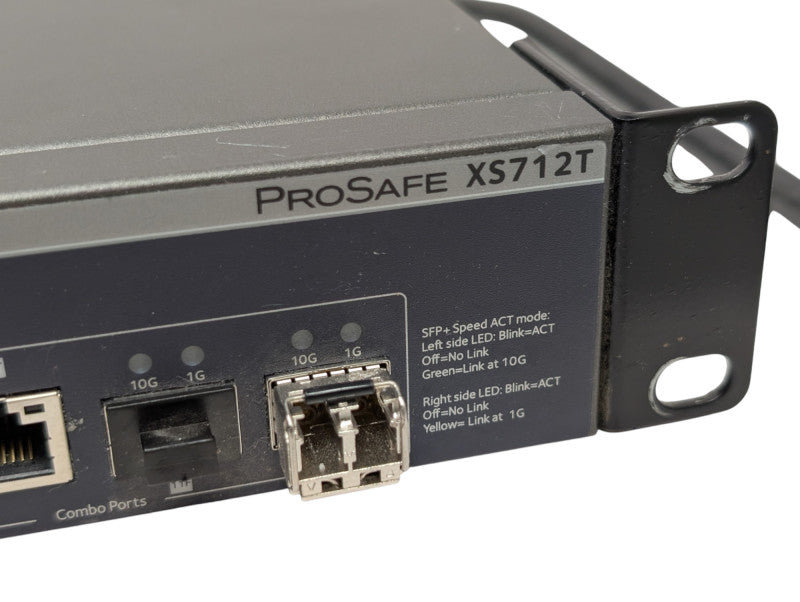NETGEAR X5712T 12 Port 10 Gibabit 10GbE Smart Web Managed Switch  -