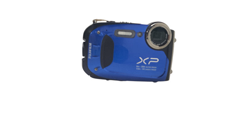Fujifilm Finepix XP90 16.4MP Water/Shock Proof Digital Camera Blue W/ Battery