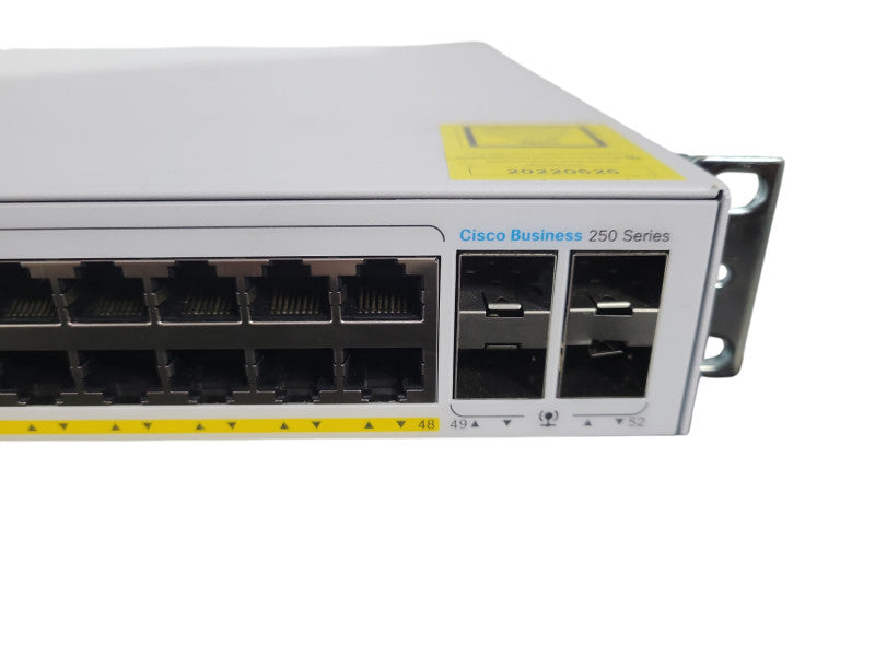 Cisco CBS250-48PP-4G V02 | 48-Port Gigabit PoE+ 195W Smart Switch !