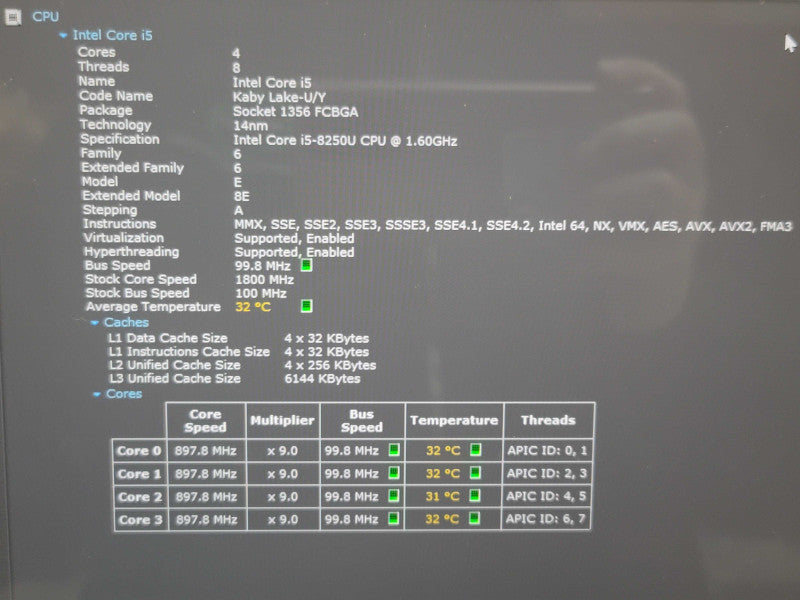 Lenovo ThinkPad X1 Yoga Gen 3 i5-8250U 8GB RAM 256GB SSD 2-in-1 Laptop β BudLap