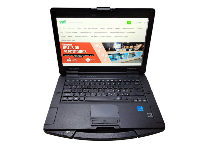Panasonic Toughbook FZ-55 Touch | i5-1145G7, 16GB DDR4, 512GB NVMe | 1150HR  Lap200
