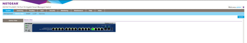 NetGear ProSafe XS716T 16-Port 10 Gigabit 2x SFP+ Smart Managed Switch