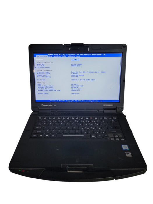Panasonic Toughbook FZ-55, i5-8365U, 16GB RAM, 1TB+256GB, 1080 Hours ! Lap200