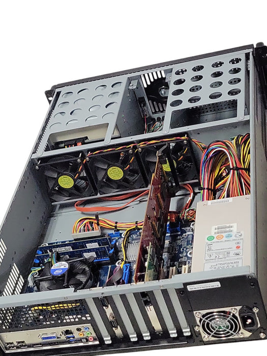Custom/Intel desktop PC, Core I5-4570S, 4GB RAM, No HDD/Caddy, 435W PSU _