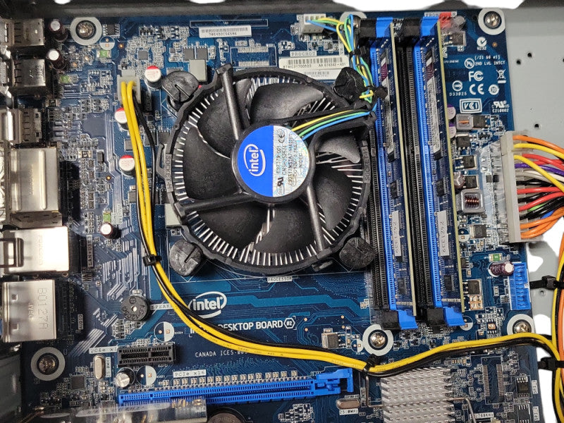 Custom/Intel desktop PC, Core I5-4570S, 4GB RAM, No HDD/Caddy, 435W PSU _
