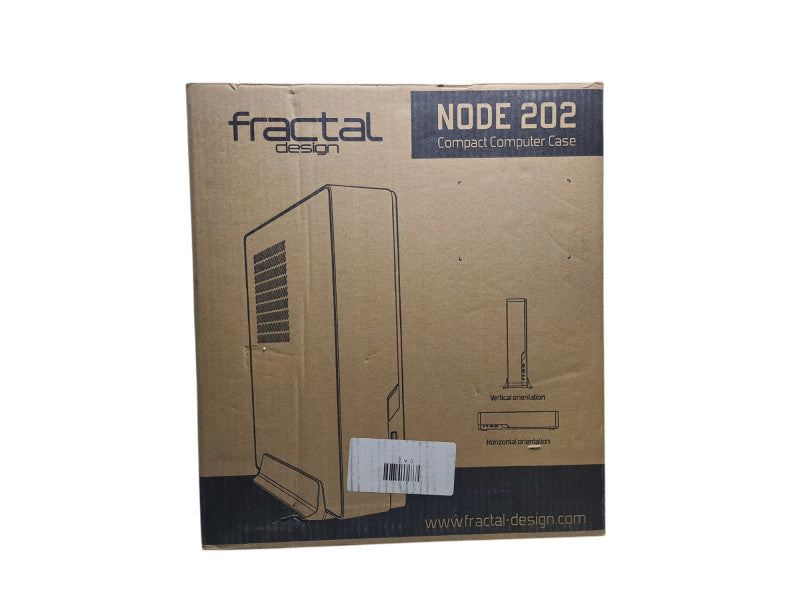 Fractal Design Node 202 Mini ITX PC Case Black *READ*
