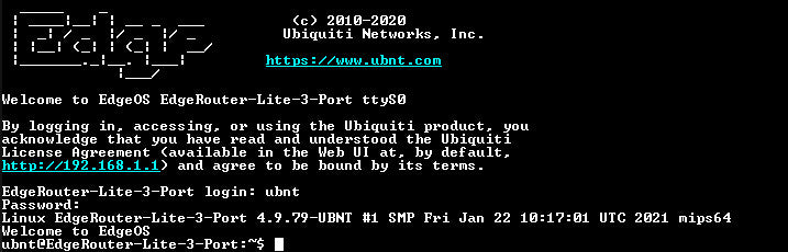Ubiquiti EdgeRouter LITE (ERLite-3)