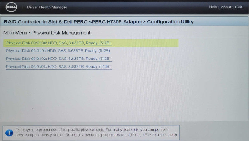 Dell PE T630 1x Xeon E5-2630v3 2.4GHz 64GB DDR4 H730P 4x 4TB SAS, 2x PSU _