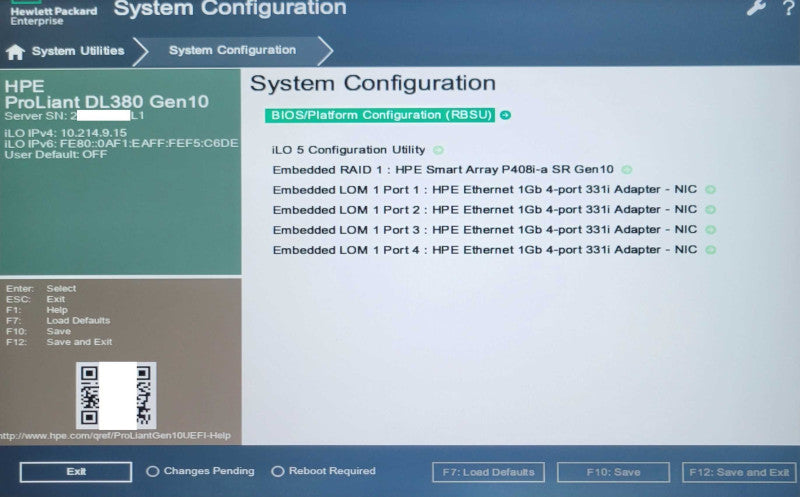 HPE ProLiant DL380 G10 1x Xeon Silver 4110 32GB RAM P408i-a SR Gen10, 8x 2.5" _