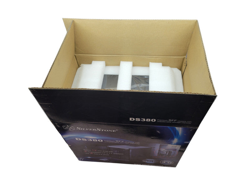 SilverStone DS380 8-Bay Mini-ITX Case (OPEN BOX) %
