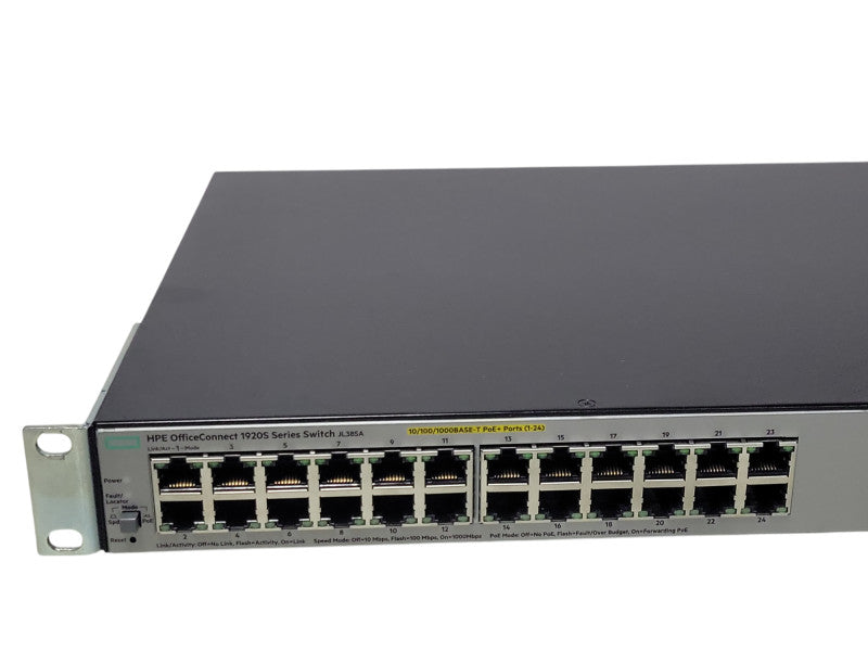 HPE OfficeConnect 1920S 24G 2SFP POE+ 370W JL385A Switch _