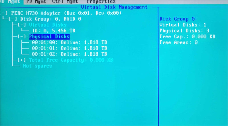 Dell PowerEdge T330 Xeon E3-1230v5 3.40GHz 24GB DDR4 PERC H730, 3x 2TB SAS _