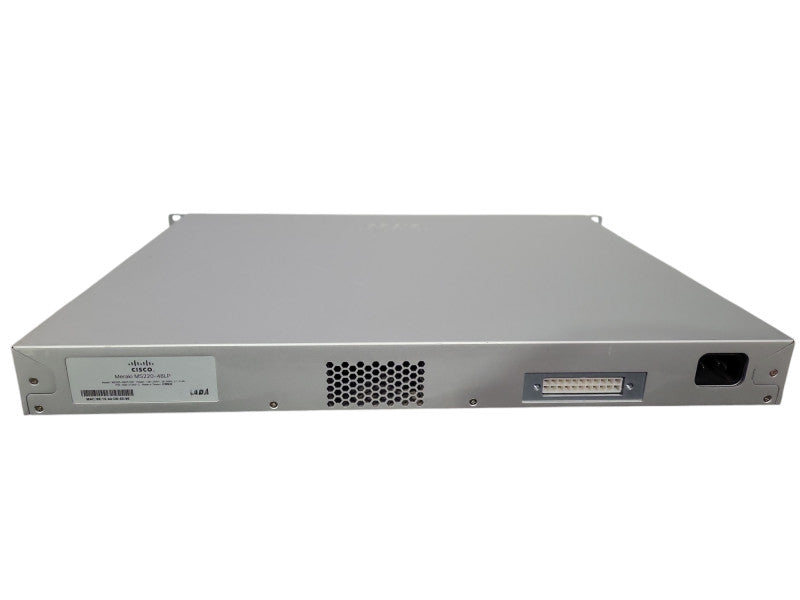 Cisco Meraki MS220-48LP 48-Port Gigabit PoE Cloud Managed Switch Unclaimed !