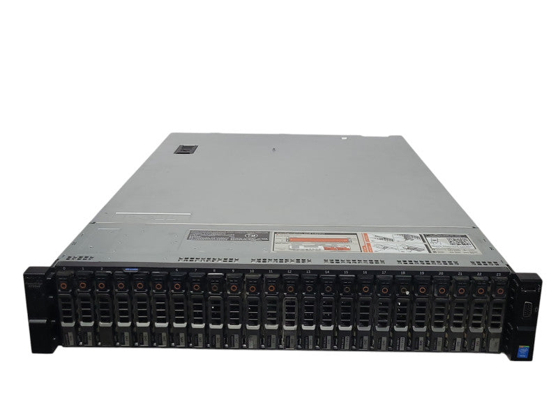 Dell PE R730xd 1x Xeon E5-2620v3 2.40Ghz 16GB DDR4 2x PSU 24x 1.2TB HDDs READ _