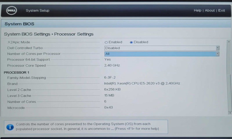 Dell PE R730xd 1x Xeon E5-2620v3 2.40Ghz 16GB DDR4 2x PSU 24x 1.2TB HDDs READ _