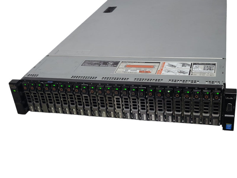 Dell PE R730xd 1x Xeon E5-2620v3 2.40Ghz 16GB DDR4 2x PSU 24x 1.2TB HDDs READ _