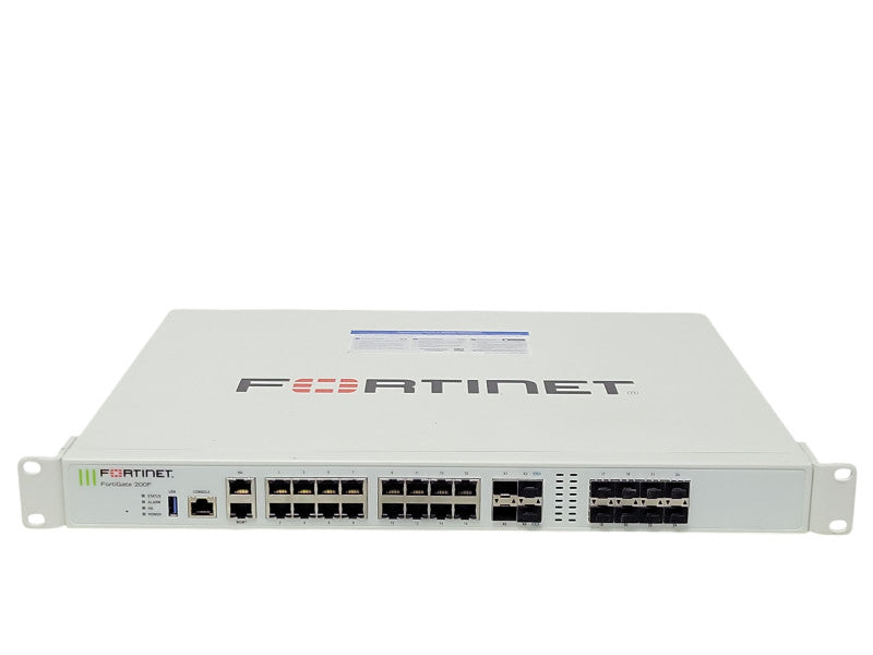 Fortinet FortiGate FG-200F Network Security Firewall Appliance w/ 4x SFP+ SEE _