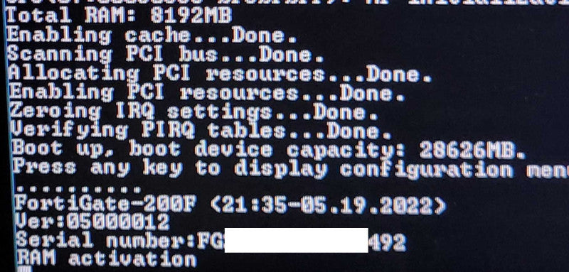 Fortinet FortiGate FG-200F Network Security Firewall Appliance w/ 4x SFP+ SEE _