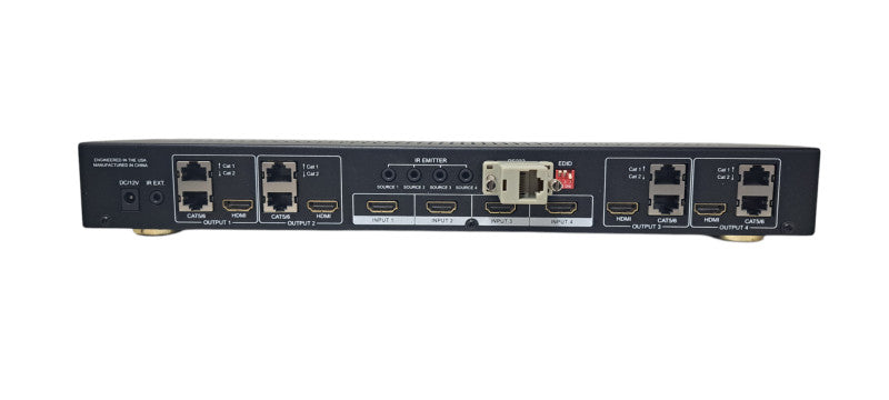 Binary B-210-HDMATRIX 4x4 Switch W/ Power adapter