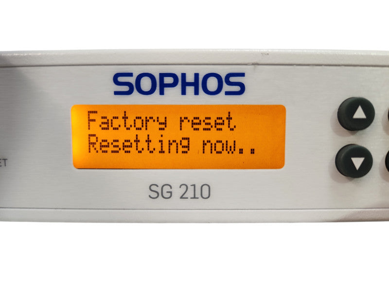 Sophos SG210, Firewall Network Security Appliance No SSD, Factory Reset