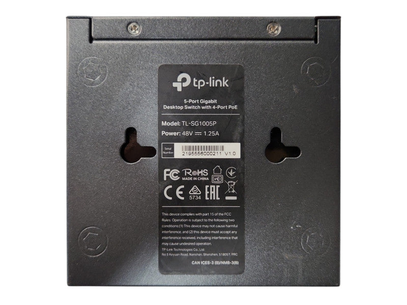 TP-Link TL-SG1005P-PD 5 Port PoE Passthrough Gigabit Ethernet Switch