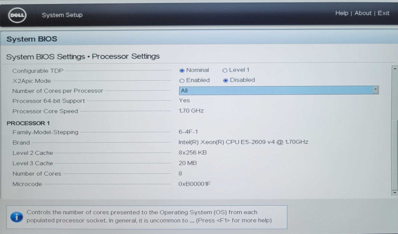 Dell PE T430 1x E5-2609v4 1.70GHz 16GB DDR4 1x PSU, 8x 3.5" Bays No RAID READ _
