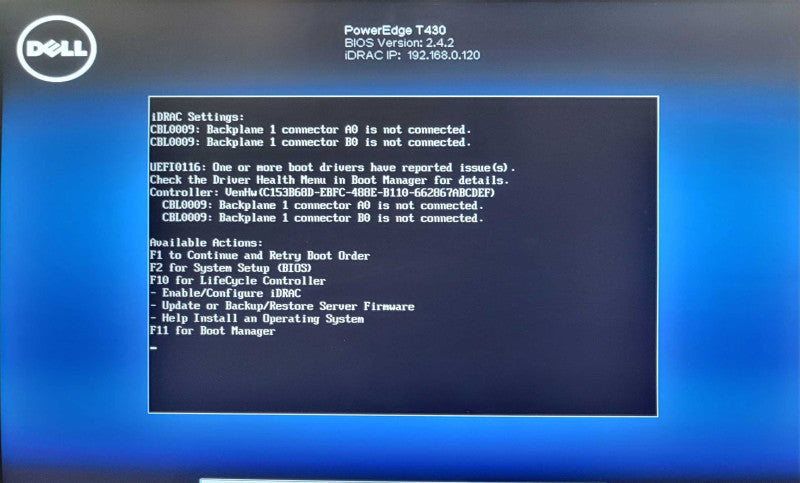 Dell PE T430 1x E5-2609v4 1.70GHz 16GB DDR4 1x PSU, 8x 3.5" Bays No RAID READ _