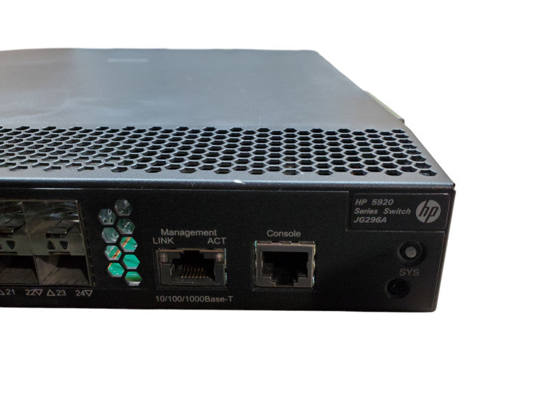 HP 5920 Series Switch JG296A | HP 5920AF-24XG 24-Port Switch