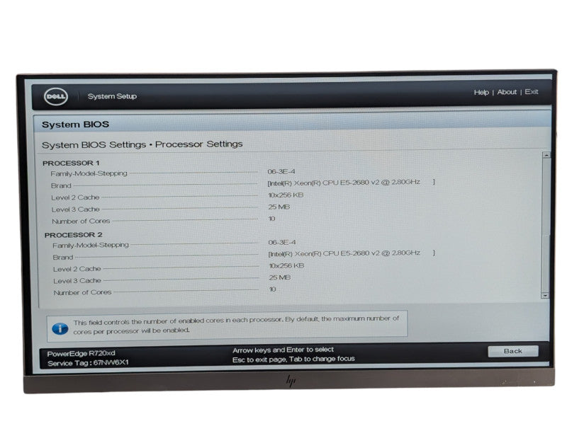 DELL PowerEdge R720xd LOADED 2x Xeon E5-2680 v2 256GB RAM 6x 2TB SAS -