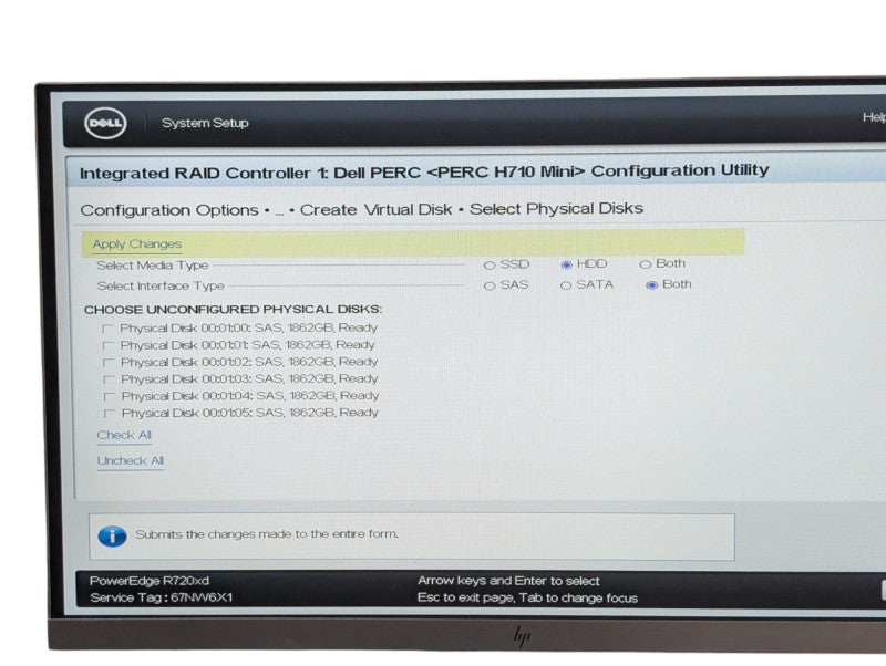 DELL PowerEdge R720xd LOADED 2x Xeon E5-2680 v2 256GB RAM 6x 2TB SAS -