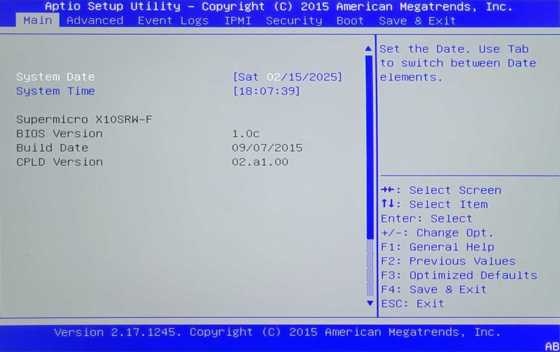 Supermicro X10SRW-F 1U, Xeon E5-2680v3 2.50GHz, 32GB DDR4, 2x PSU, 4x 3.5" Ba _