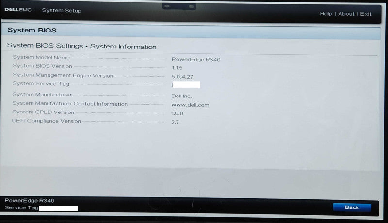 Dell PE R340 1U 4x3.5", 1x Xeon E-2124 3.30GHz, 32GB DDR4, 4x4TB SAS, H330