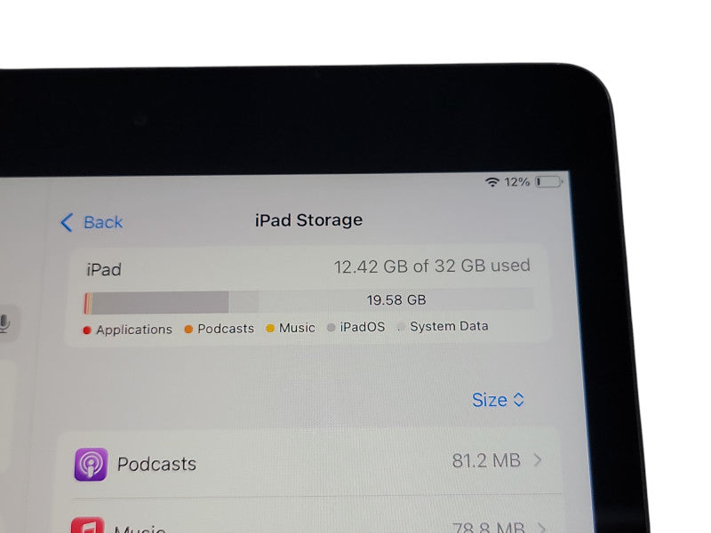 Apple iPad 7th Gen - 32GB - Space Gray [A2197 | Read] (