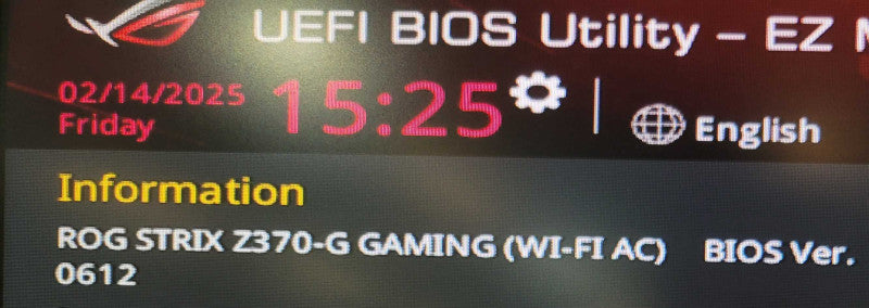 ASUS STRIX Z370-G GAMING (WI-FI AC) LGA1151 Motherboard + I/O Plate Q%