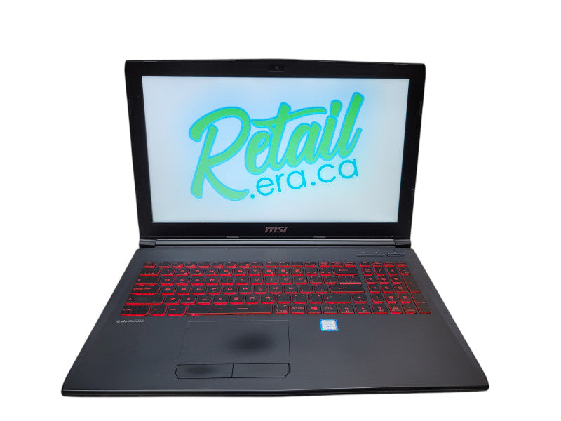 MSI GL62M 7RDX i7-7700HQ 16GB DDR4 GTX 1050 256GB SSD READ NO ADAPTER β Lap200