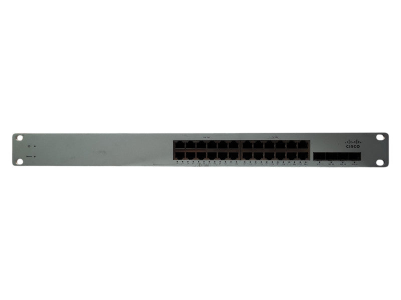 Cisco Meraki MS220-24P, 24-Port Gigabit PoE Switch, 4x SFP, Unclaimed
