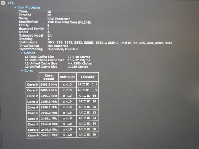 HP EliteBook 840 G9 i5-1245U 16GB 256GB SSD READ!! β Lap200