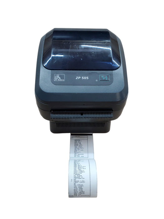 Zebra ZP505 Direct Thermal Label Printer w/ Power Supply Base ZP505-0503-0020