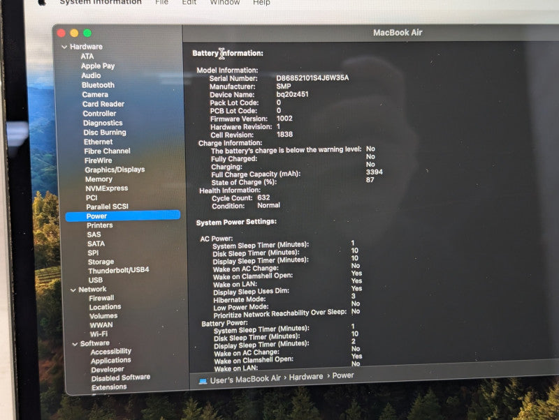 Apple MacBook Air Retina 13-inch 2019 Intel Core i5 8GB RAM 256GB Storage  - Lap200