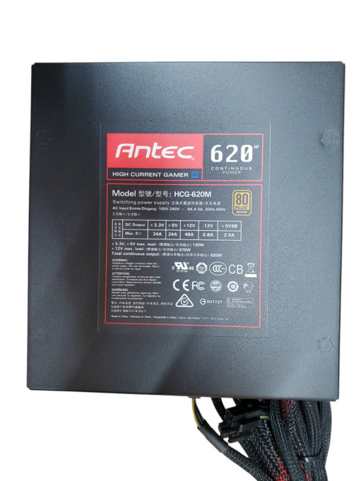 Antec 620W Desktop Power Supply | HCG-620M | 80 Plus Bronze