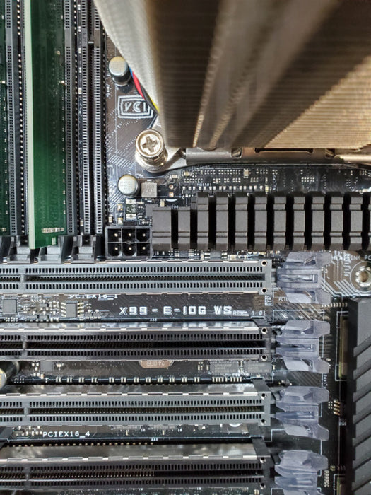 ASUS X99-E-10G WS Motherboard | Core i7-6800K @ 3.4GHz | 16GB DDR4 | No I/O