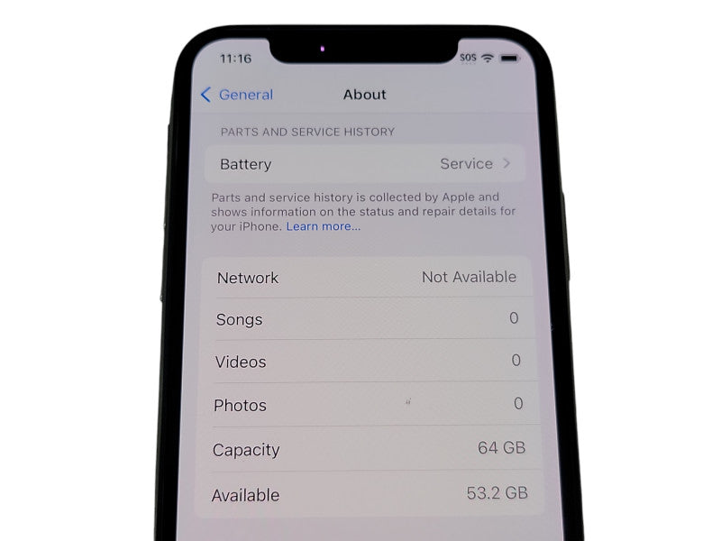 Apple iPhone X - 64GB - Silver [A1901] (