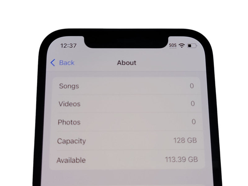 Apple iPhone 12 - 128GB - Black [A2402] (
