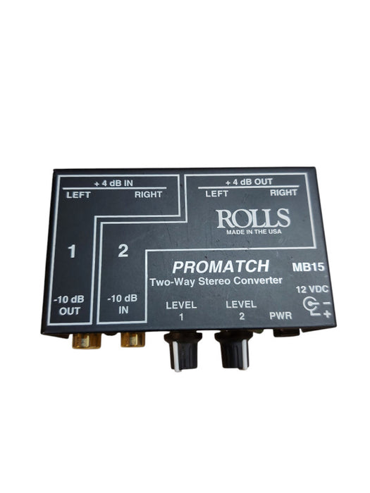 Rolls MB15 ProMatch Two-Way Stereo Converter
