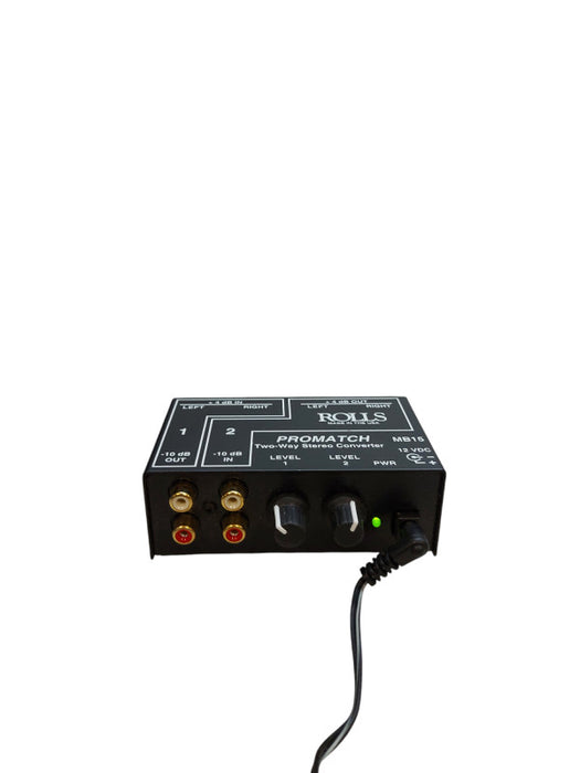 Rolls MB15 ProMatch Two-Way Stereo Converter