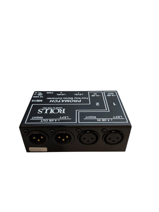 Rolls MB15 ProMatch Two-Way Stereo Converter
