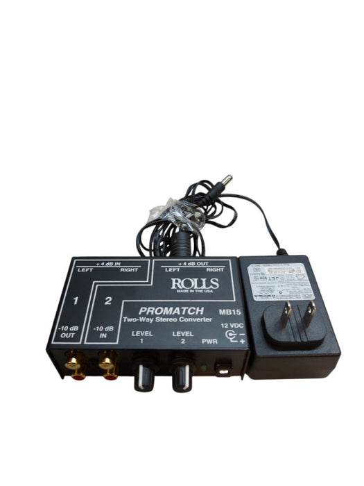 Rolls MB15 ProMatch Two-Way Stereo Converter