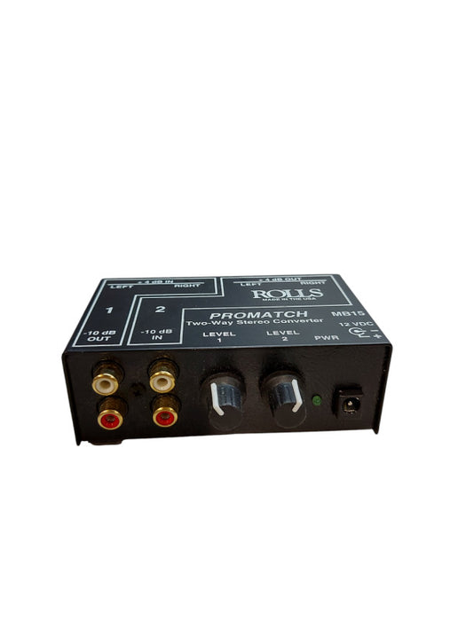 Rolls MB15 ProMatch Two-Way Stereo Converter