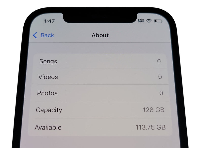 Apple iPhone 12 - 128GB - Black [A2402] (